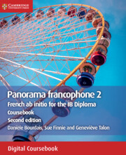 Featured image for “Cambridge University Press French Ab Initio Panorama Francophone 2 Coursebook with Digital Access (2 years)”