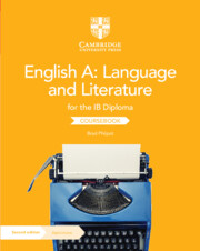 Featured image for “Cambridge University Press English A: Language and Literature for the IB Diploma Coursebook with Digital Access (2 Years)”