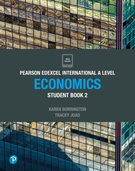Featured image for “Pearson Edexcel International A Level Economics Student Book and ActiveBook 2”