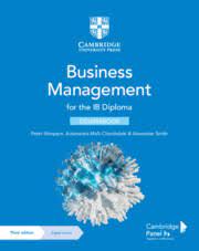 Featured image for “Cambridge University Press  Business Management for the IB Diploma Coursebook with Digital Access (2 Years)”