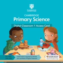 Featured image for “Cambridge Primary Science Digital Classroom Access Card (1 year) Stage 1”