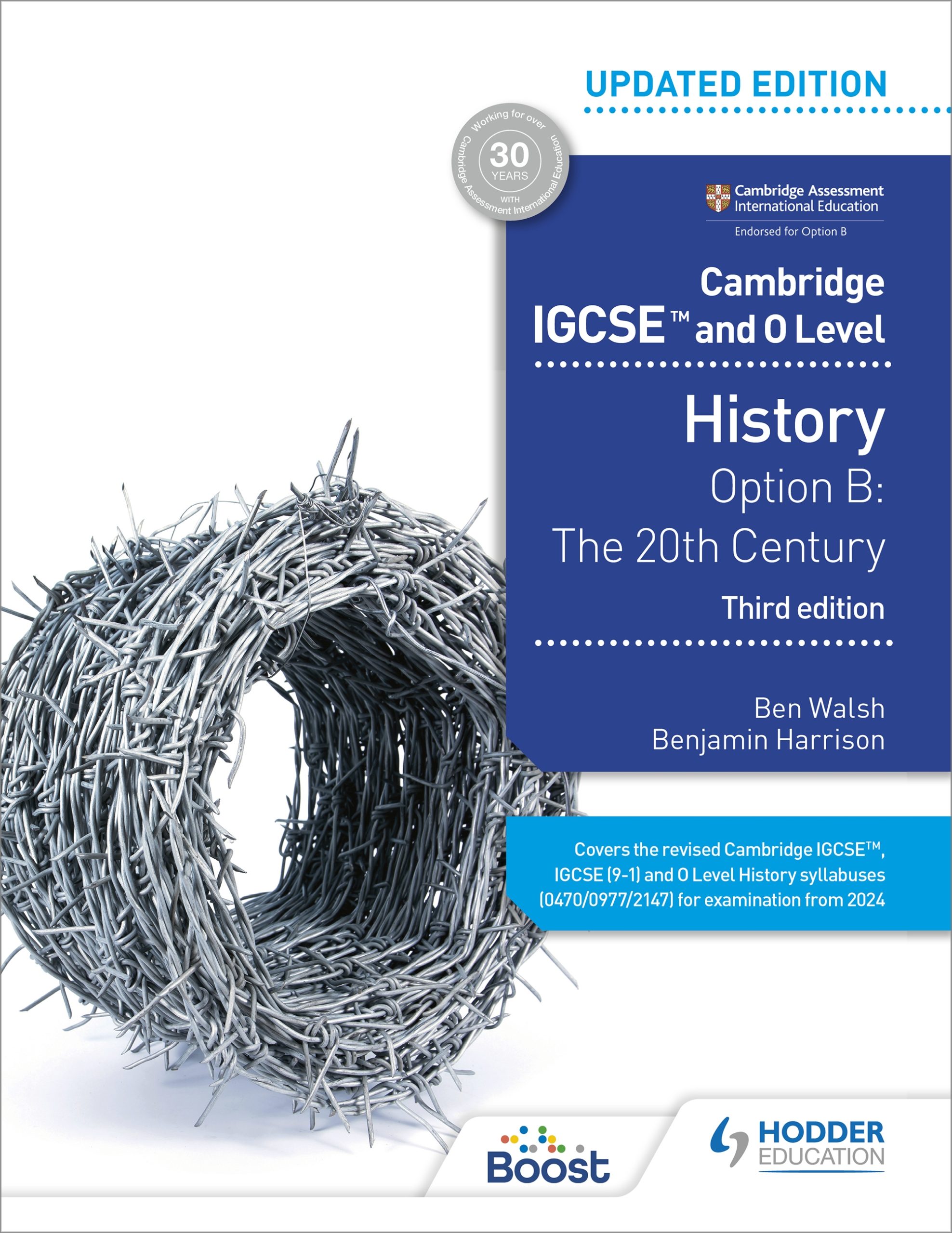 Featured image for “Cambridge IGCSE and O Level History 3rd Edition: Option B: The 20th century”