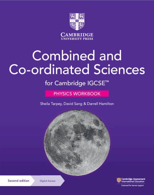Featured image for “Cambridge IGCSE™ Combined and Co-ordinated Sciences Physics Workbook with Digital Access (2 Years)”