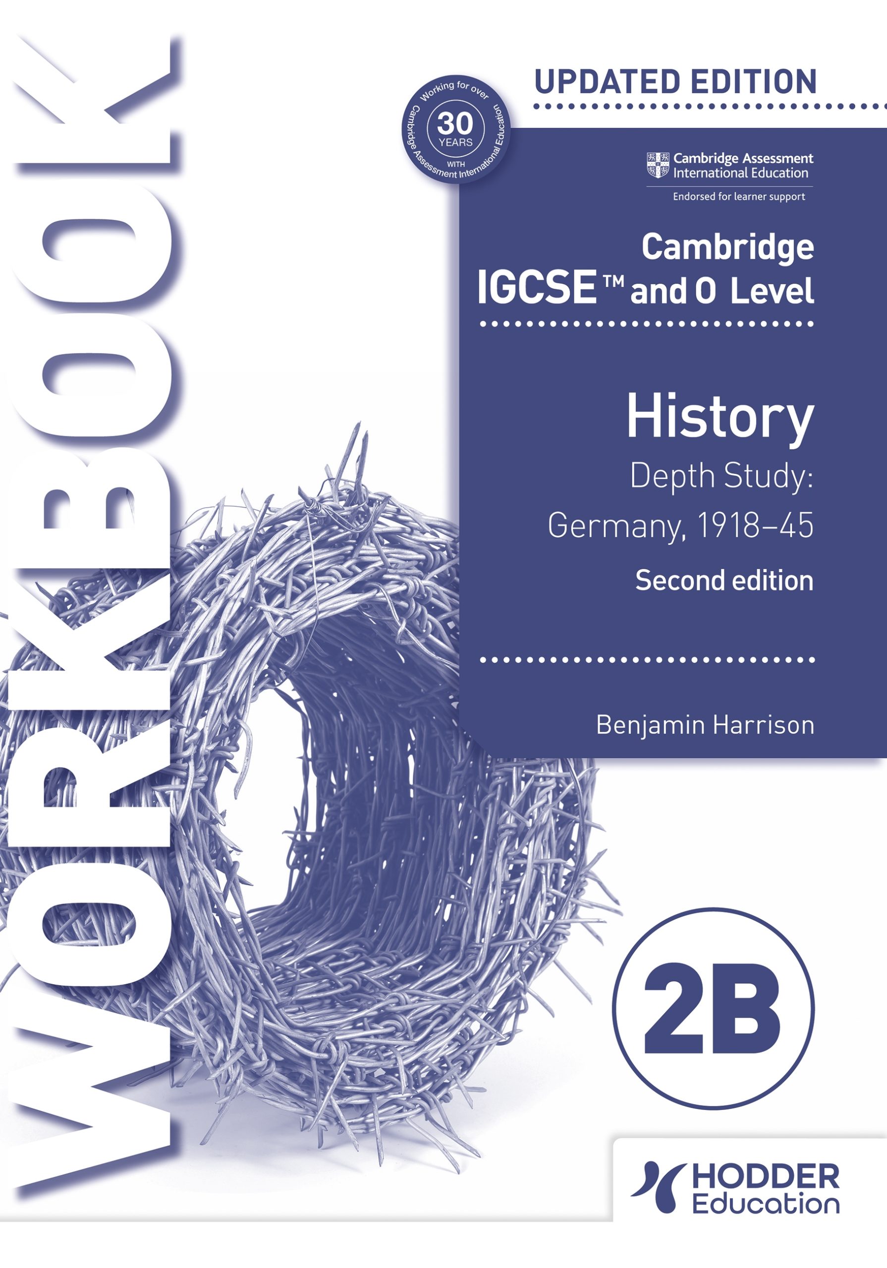 Featured image for “Cambridge IGCSE and O Level History Workbook 2B - Depth study: Germany, 1918–45 2nd Edition”