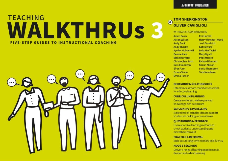 Featured image for “Teaching WalkThrus 3: Five-step guides to instructional coaching”